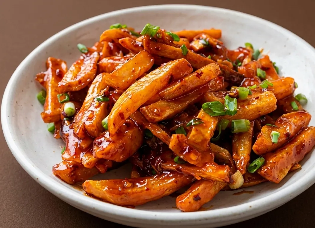 Honey Chilli Fries at Mehfeel Indian Kitchen in Edmonton, AB