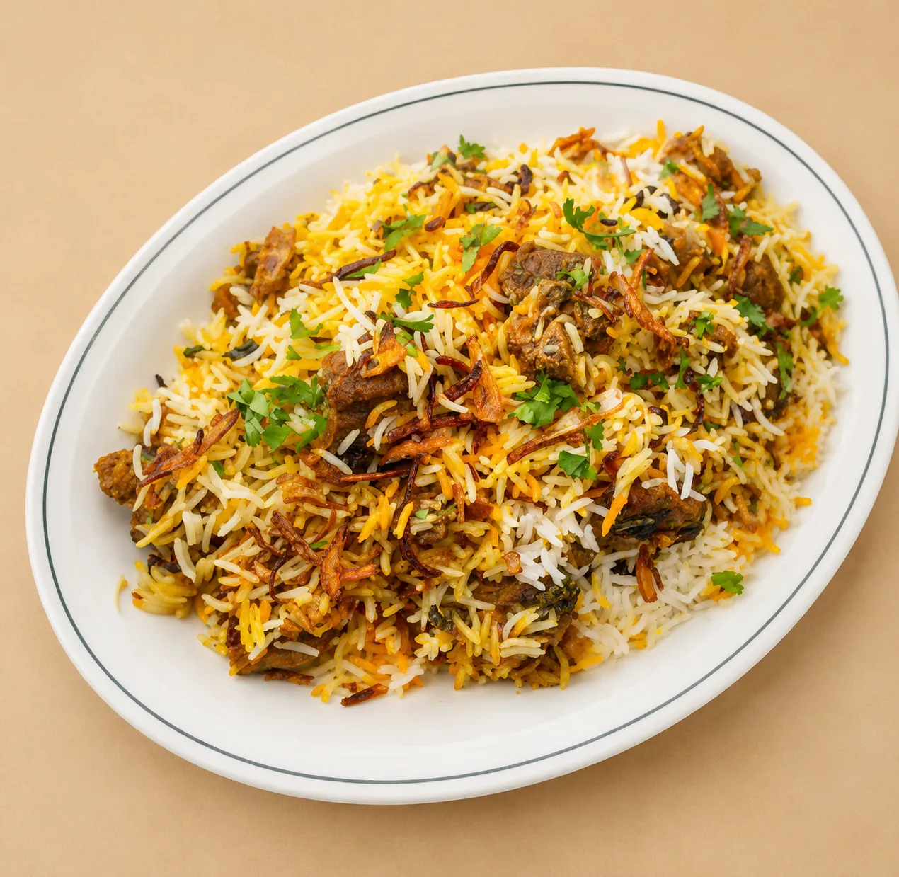 Delicious Goat biryani in Edmonton, AB