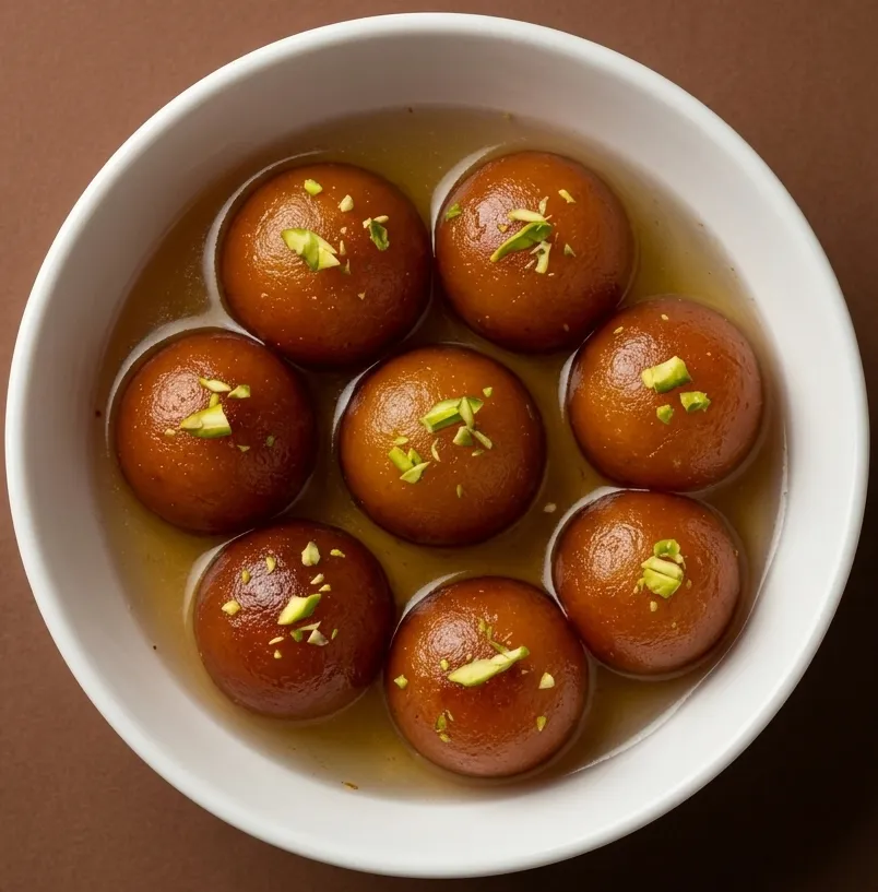 Delicious gulab jamun in Edmonton, AB